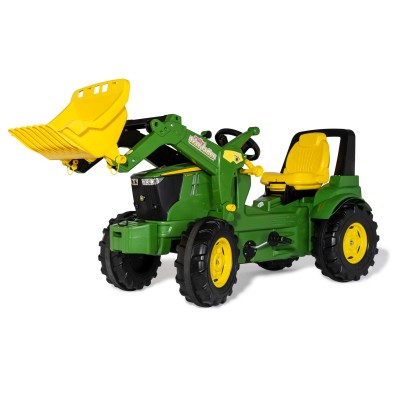 Rolly Toys Traktors ar pedāļiem ar kausu rollyFarmtrac Premium II John Deere 7310R (3 - 8 gadiem ) Vācija 730032