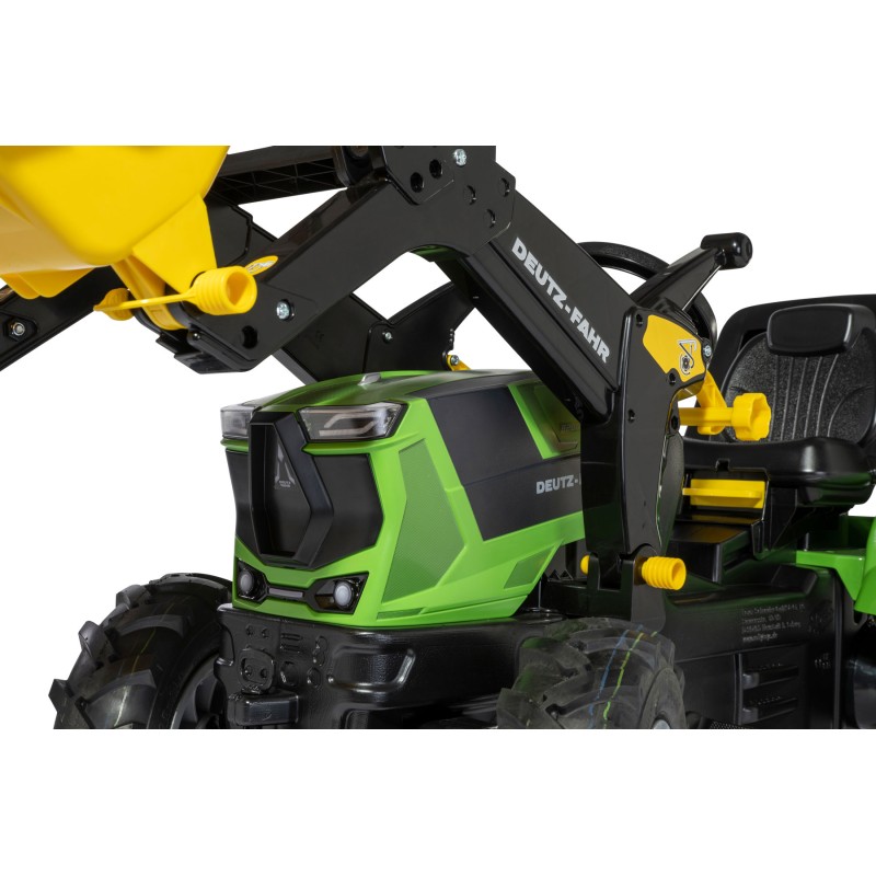 Rolly Toys Traktors ar pedāļiem ar kausu un piepū&scaron;. riteņ. rollyFarmtrac Premium II Deutz 8280 TTV (3 - 8 gadiem ) Vācija 730094