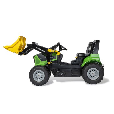 Rolly Toys Traktors ar pedāļiem ar kausu un piepū&scaron;. riteņ. rollyFarmtrac Premium II Deutz 8280 TTV (3 - 8 gadiem ) Vācija 730094