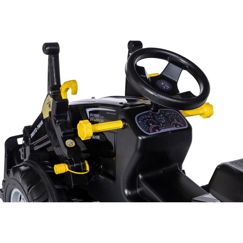 Rolly Toys Traktors ar pedāļiem rollyFarmtrac Premium II DF 8280 TTV Warrior ar noņemamo kausu (3 - 8 gadiem) Vācija 730148