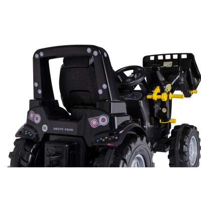 Rolly Toys Traktors ar pedāļiem rollyFarmtrac Premium II DF 8280 TTV Warrior ar noņemamo kausu (3 - 8 gadiem) Vācija 730148