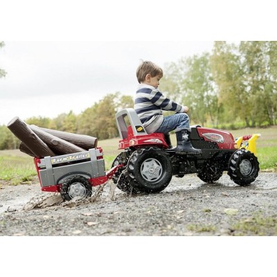 Rolly Toys Traktors ar pedāļiem ar piekabi rollyFarmtrac Junior RT (3-8 gadiem) Vācija 800261