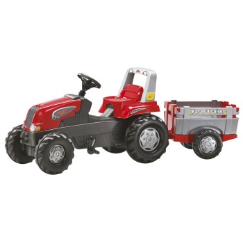 Rolly Toys Traktors ar pedāļiem ar piekabi rollyFarmtrac Junior RT (3-8 gadiem) Vācija 800261