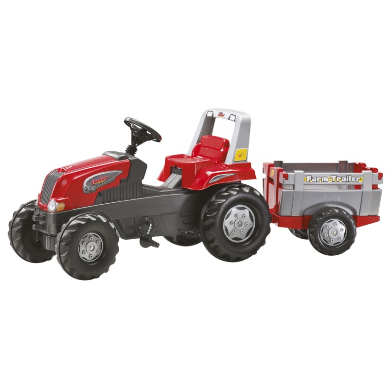 Rolly Toys Traktors ar pedāļiem ar piekabi rollyFarmtrac Junior RT (3-8 gadiem) Vācija 800261