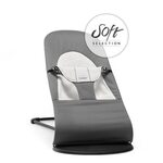 BabyBjorn Bouncer Balance Soft Bērnu šūpuļkrēsls, Dark Grey/ Grey Jersey
