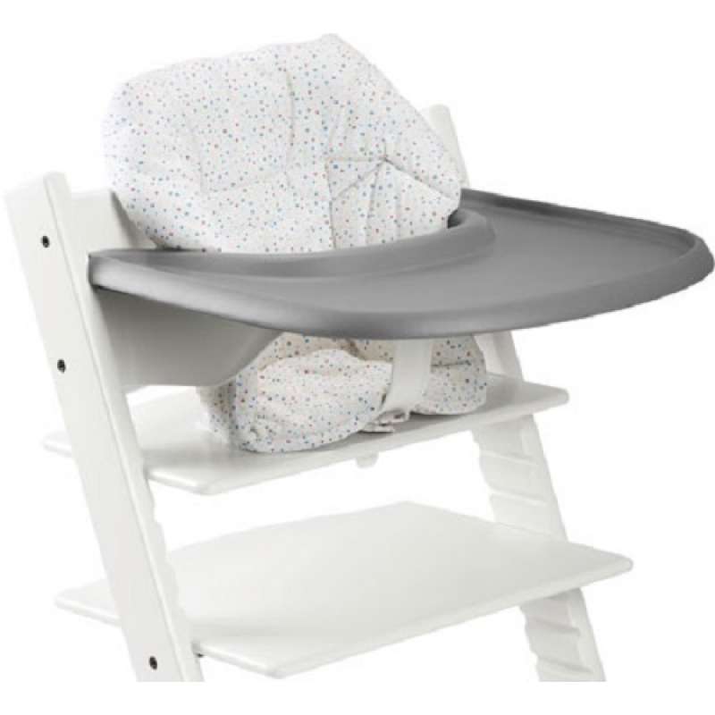 stokke tray storm grey