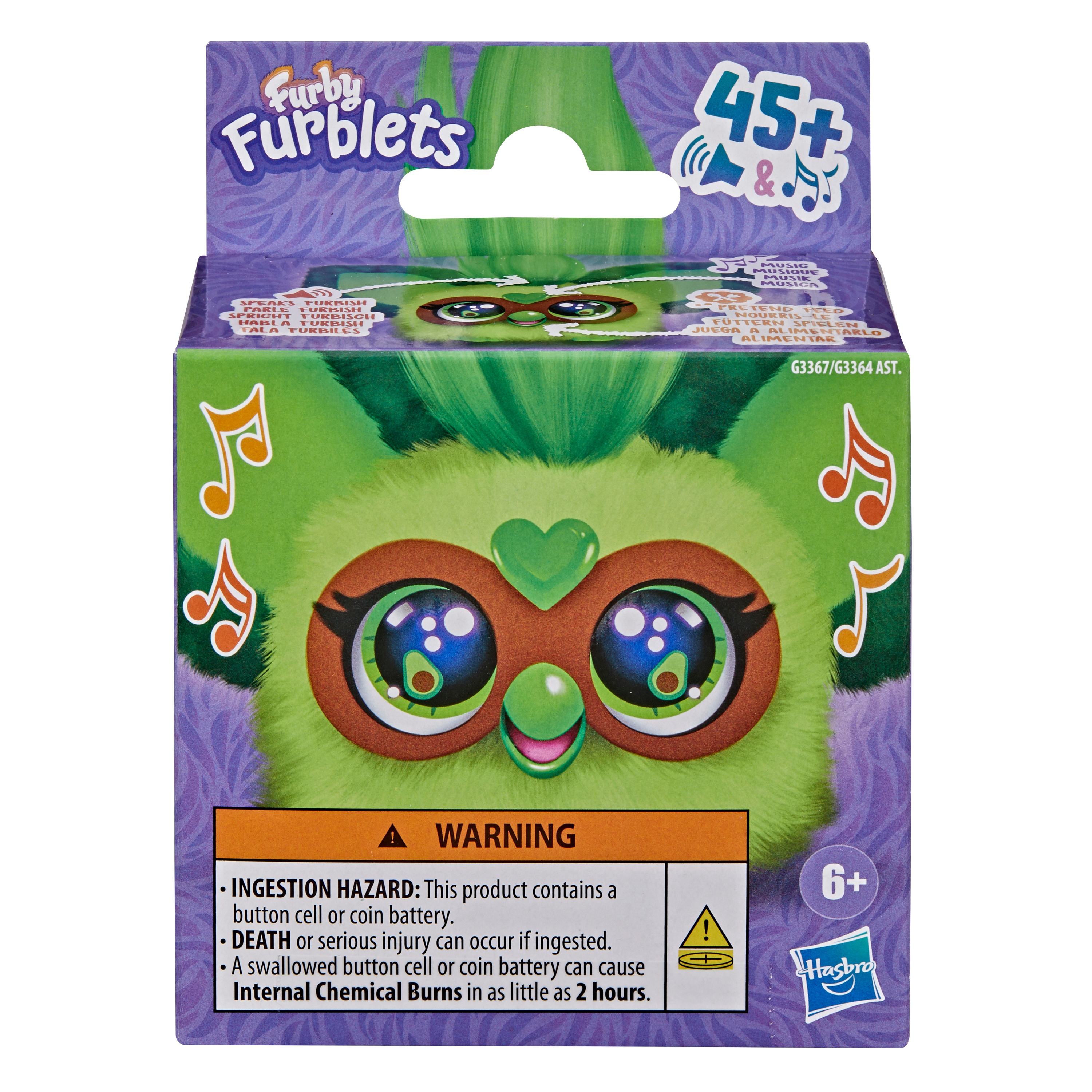 FURBY Interaktīva plīša rotaļlieta Foodies, G3364